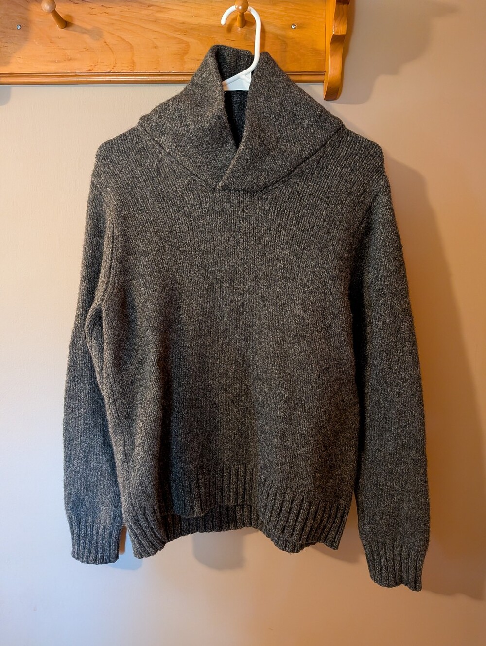 L.L. Bean Cowl Neck Lamb's Wool Sweater